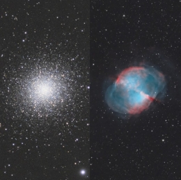 見かけサイズの小さい天体