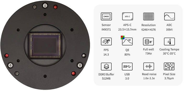 ZWO NEW ASI2600MC Pro